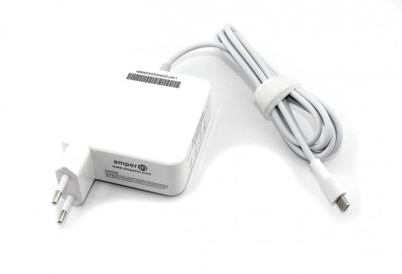 Блок питания (зарядное) Amperin AI-XI65CW для ноутбука Xiaomi 65Вт, USB Type-C White