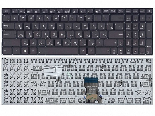 Клавиатура для ноутбука Asus UX52 черная