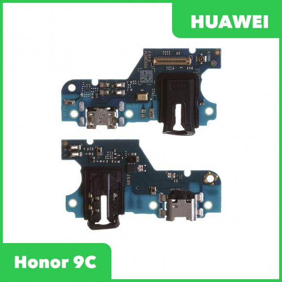 Системный разъем (разъем зарядки) для Huawei Honor 9C (AKA-L29), разъём гарнитуры, микрофон (оригинал)
