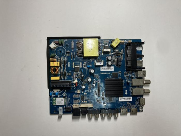 Майн плата CV6683H-C42 от ТВ Haier LE43K6600SG с разбора