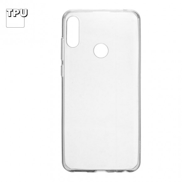 Чехол силиконовый "LP" для Asus ZenFone Max Pro (M2) TPU, прозрачный (европакет)