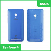 Задняя крышка корпуса для Asus ZenFone (A450CG), синяя Задняя крышка корпуса для Asus ZenFone (A450CG), синяя