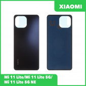Задняя крышка для Xiaomi Mi 11 Lite, Mi 11 Lite 5G, 11 Lite 5G NE (черный) Задняя крышка для Xiaomi Mi 11 Lite, Mi 11 Lite 5G, 11 Lite 5G NE (черный)