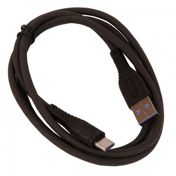 Кабель USB HOCO X67 Nano USB - Type-C, 5A, 1 м, черный