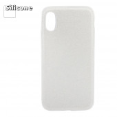 Силиконовая крышка "LP" для Apple iPhone X "Блёстки" TPU, серебро (европакет) Силиконовая крышка "LP" для Apple iPhone X "Блёстки" TPU, серебро (европакет)