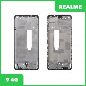 Рамка дисплея для Realme 9 4G (RMX3521) (черный) Рамка дисплея для Realme 9 4G (RMX3521) (черный)