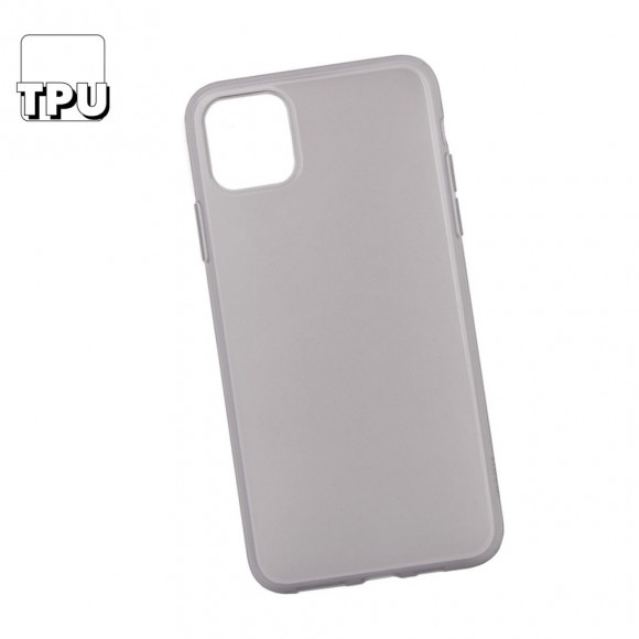 Защитная крышка для Apple iPhone 11 Pro Max "Hoco" Light Series TPU Case (прозрачный черный)