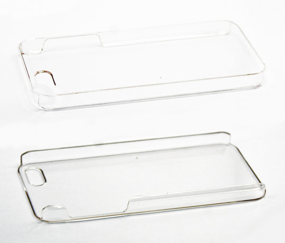 Защитная крышка для Apple iPhone 5, 5S, SE ультратонкая (прозрачный пластик (европакет))