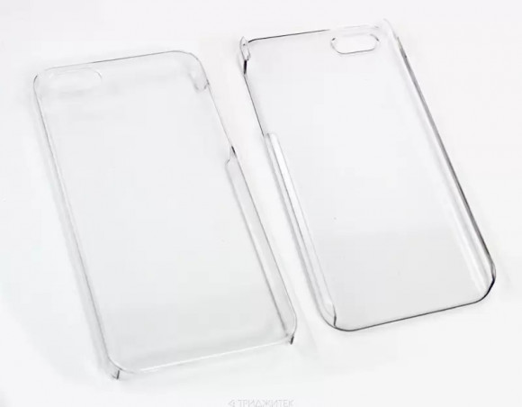 Защитная крышка для Apple iPhone 5, 5S, SE ультратонкая (прозрачный пластик (европакет))