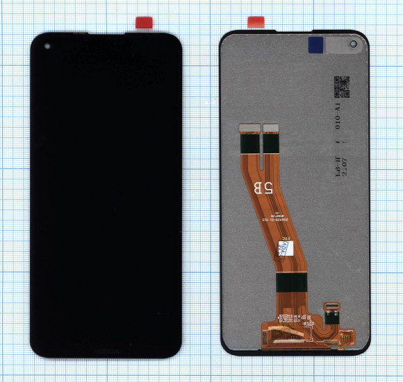 Модуль (матрица + тачскрин) для Nokia 3.4, черный