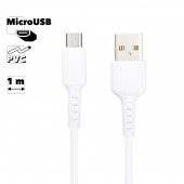 USB кабель Borofone BX16 Easy Charging Data Cable For Micro, белый USB кабель Borofone BX16 Easy Charging Data Cable For Micro, белый