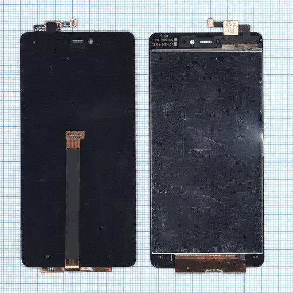 Модуль (матрица + тачскрин) для Xiaomi Mi 4S, черный