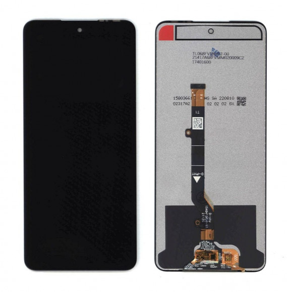 Модуль (матрица + тачскрин) для Tecno Camon 17P, черный