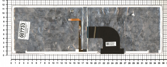 Клавиатура для ноутбука Sony Vaio SVE17 белая рамка розовая с подсветкой