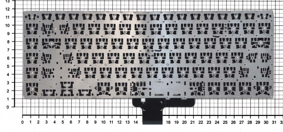 Клавиатура для ноутбука Asus VivoBook S15, S510, черная с подсветкой