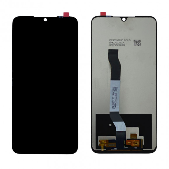 Дисплей для Xiaomi Redmi Note 8T в рамке + тачскрин (черный) 100%