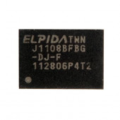 Память DDR3 256MB ELPIDA J1108BFBG-DJ-F с разбора нереболенная