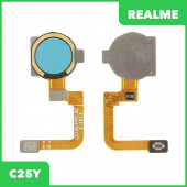 Сканер отпечатка пальца для Realme C25Y (RMX3269) (синий) Сканер отпечатка пальца для Realme C25Y (RMX3269) (синий)
