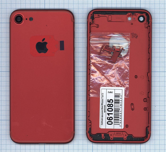 Задняя крышка для Apple iPhone 7 (4.7"), красный