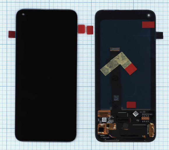 Модуль (матрица + тачскрин) для Huawei Honor 30, черный