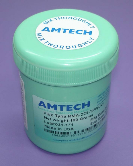 Флюс Amtech RMA-223-TPF(UV), 100 г. Флюс Amtech RMA-223-TPF(UV), 100 г.