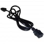 Шнур питания C19-C20, 3х1.5, 220В, 16А, черный, 0.5 метра, LAN-PP19/20-0.5-BK Шнур питания C19-C20, 3х1.5, 220В, 16А, черный, 0.5 метра, LAN-PP19/20-0.5-BK