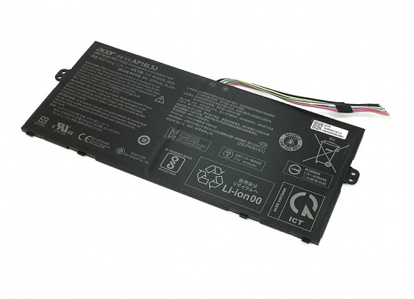 Аккумулятор (батарея) AP16L5J для ноутбука Acer SF514, 7.7В, 4670мАч (оригинал)