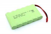 Аккумулятор Ni-Mh 7.2V 2400 mAh AA Flatpack разъем JST Аккумулятор Ni-Mh 7.2V 2400 mAh AA Flatpack разъем JST