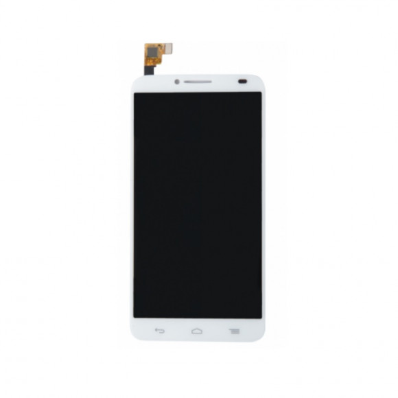 Дисплей Alcatel OT-6037Y, 6037K (Idol 2)+тачскрин (белый)