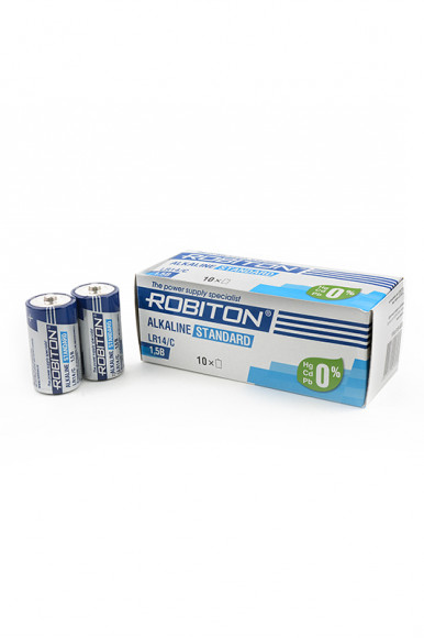 Батарейка (элемент питания) Robiton Standard LR14 BULK10, 1 штука