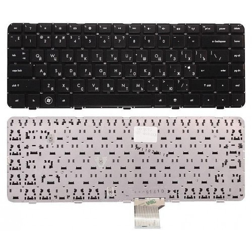 Клавиатура для ноутбука HP dm4 dm4-1000 dv5-2000 black РУССКАЯ РАСКЛАДКА