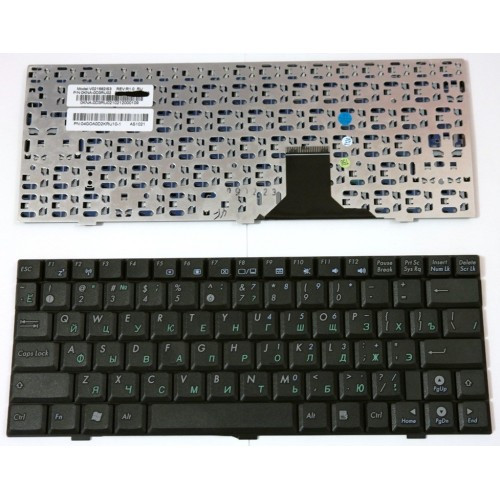 Клавиатура для ноутбука ASUS EEE PC 1000H 1002HA 1000HA РУССКАЯ РАСКЛАДКА