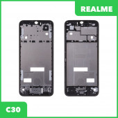 Рамка дисплея для Realme C30 (черный) Рамка дисплея для Realme C30 (черный)