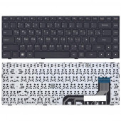 Клавиатура для ноутбука Lenovo IdeaPad 100, 100-14IBY, 100-14IBD, 100s-14IBY, черная, с рамкой Клавиатура для ноутбука Lenovo IdeaPad 100, 100-14IBY, 100-14IBD, 100s-14IBY, черная, с рамкой