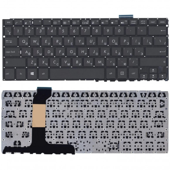 Клавиатура для ноутбука Asus UX360, UX360CA, UX360UA, черная