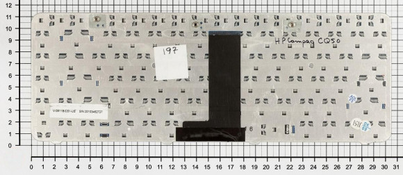 Клавиатура для ноутбука HP Compaq Presario CQ50-100ER черная