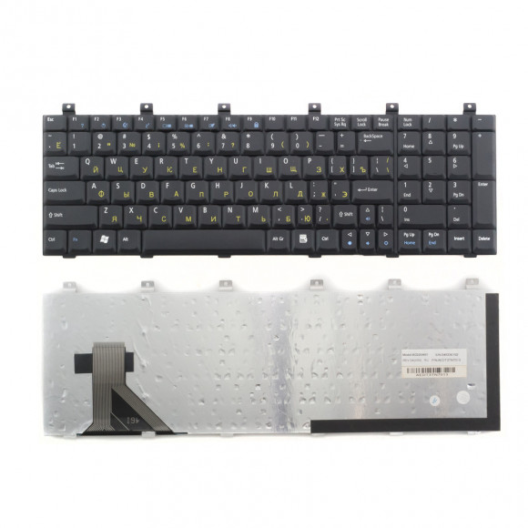 Клавиатура для ноутбука Acer Aspire 1700, 1710 черная