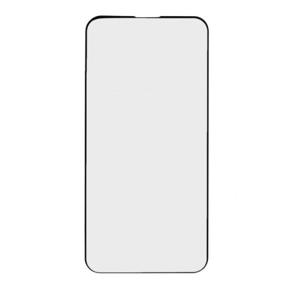 Защитное стекло "LP" для Apple iPhone 13 Mini Thin Frame Full Glue с рамкой 0.33 мм, 2.5D, 9H, черное