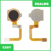 Сканер отпечатка пальца для Realme C25Y (RMX3269) (черный) Сканер отпечатка пальца для Realme C25Y (RMX3269) (черный)