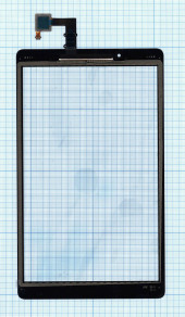 Сенсорное стекло (тачскрин) для Lenovo Tab 8 TB-8304, черное Сенсорное стекло (тачскрин) для Lenovo Tab 8 TB-8304, черное