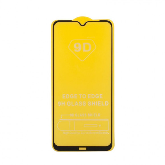 Защитное стекло для Xiaomi Redmi Note 8 9H Glass Shield 9D 0, 3 мм (желтая подложка)