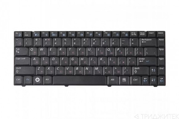 Клавиатура для ноутбука Samsung R517, R519, R620, R719, черная, 86 кнопок