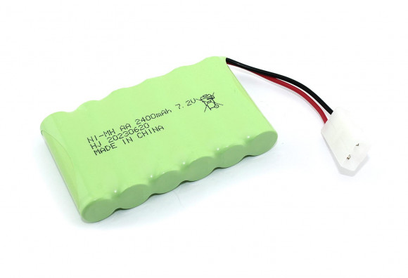 Аккумулятор Ni-Mh 7.2V 2400 mAh AA Flatpack разъем KET-2P