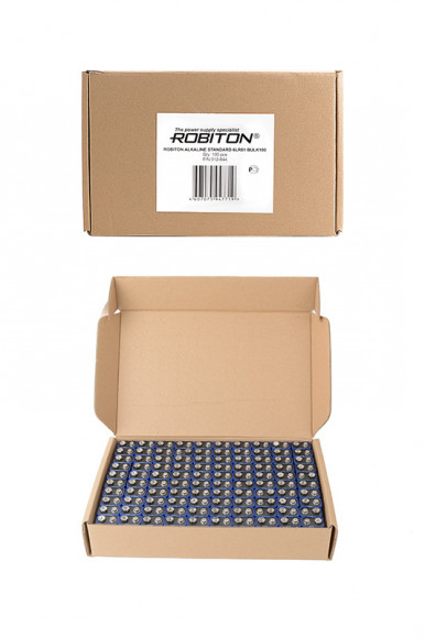 Батарейка (элемент питания) Robiton Standard 6LR61 9V BULK100, 1 штука