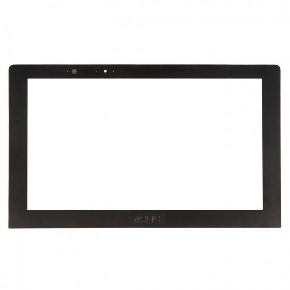 Рамка экрана (рамка крышки матрицы, LCD Bezel) для ноутбука Asus Taichi 21 черная, алюминевая. С разбора.