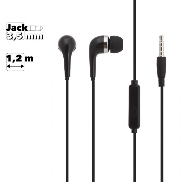 Гарнитура Borofone BM39 Refined Chant Universal Earphones With Mic, черная