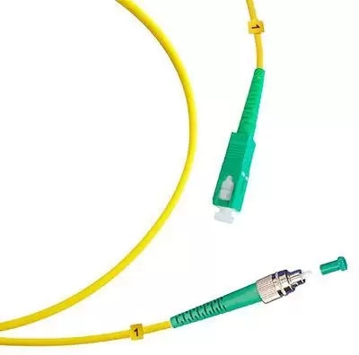 Шнур оптический simplex Cabeus FOP(s)-9-FC/APC-SC/APC-1, 5m