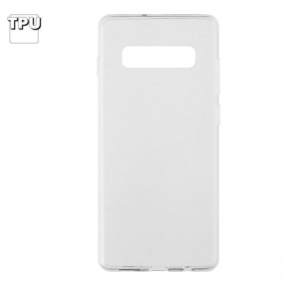 Чехол силиконовый "LP" для Samsung Galaxy S10+ TPU, прозрачный (европакет)