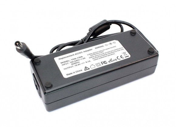 Блок питания (зарядное) для ноутбука Dell 19.5В, 6.1A, 7.4x5.0мм, 119Вт (OEM)