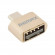 USB OTG адаптер Remax MicroUSB RA-OTG, золотой
